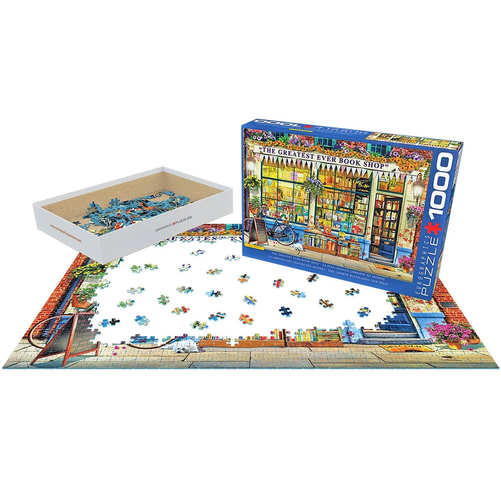 Eurographics The Greatest Ever Book Shop 1000-Piece Jigsaw Puzzle