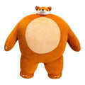 Bagstock Tiny Headed Plush Fox 15 Inch - Vibrant Orange