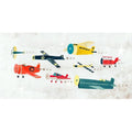 Oopsy Daisy's Airplanes On The Move Canvas Wall Art