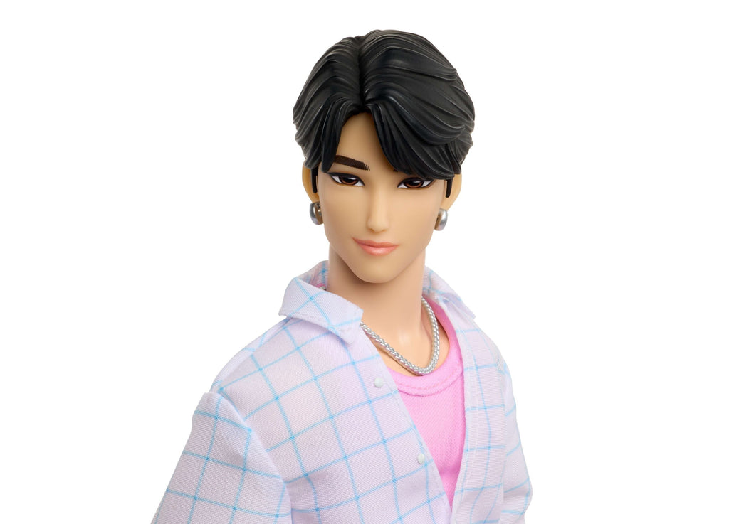 KPop Demon Hunters Saja Boys Jinu Soda Pop 12-Inch Fashion Doll with Posable Joints