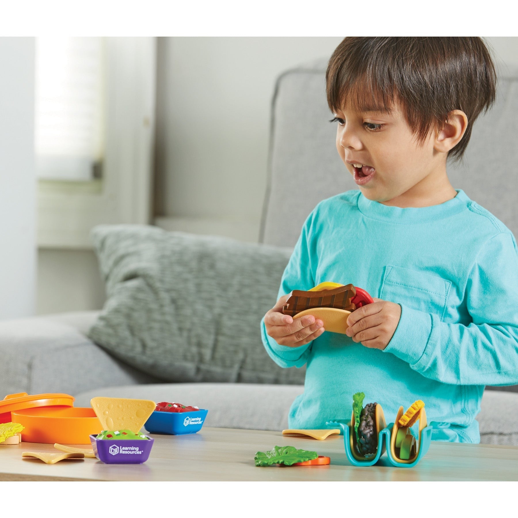 Learning Resources 28-Piece New Sprouts Taco Play Set