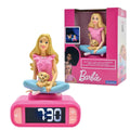 LEXiBOOK Barbie Digital Alarm Clock - Pink