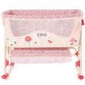 Roma RHS Flora Bedside Crib With Rocking Mode And Adjustable Height