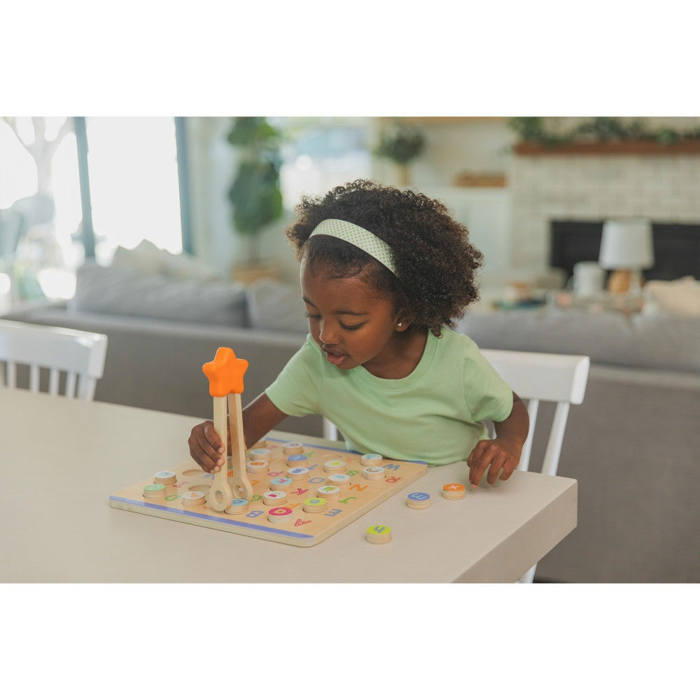 Educational Insights ABCs & Letter Sounds 26-Piece Wooden Puzzle