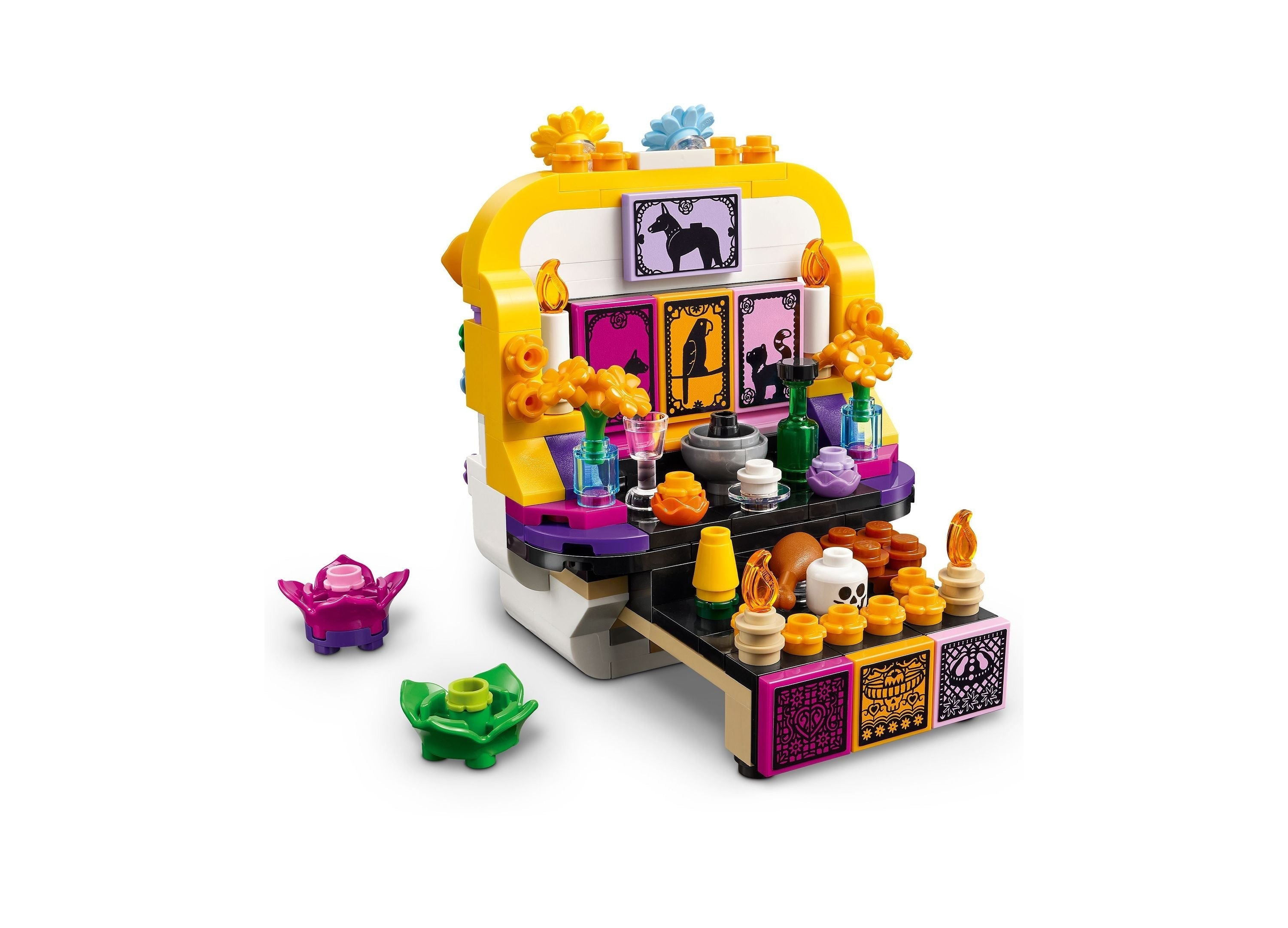 LEGO Día De Los Muertos Altar Of The Dead 231-Piece Building Set