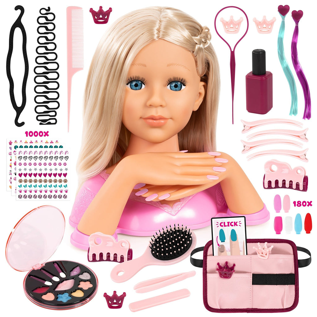Charlene Super Model Styling Head 27cm Beauty Salon Playset