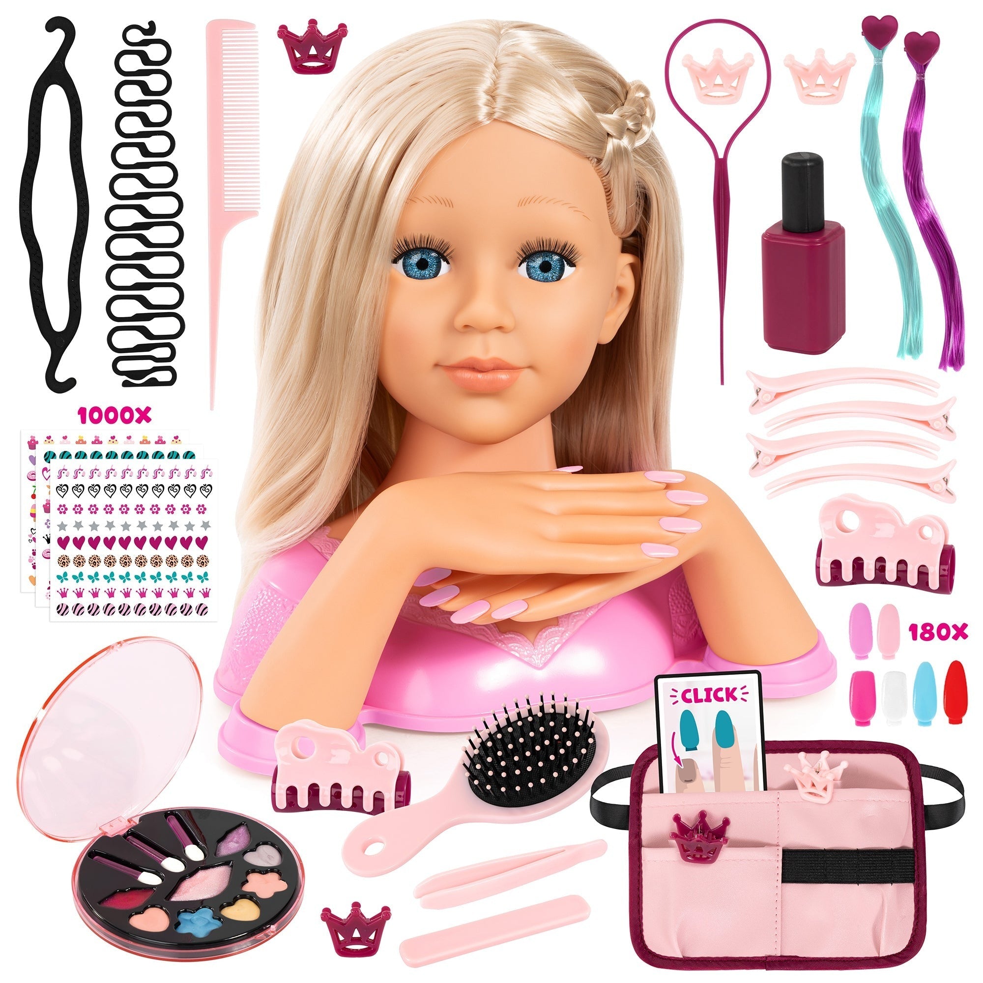 Charlene Super Model Styling Head 27cm Beauty Salon Playset