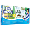 Educational Insights Big Money Magnetic Coins & Bills - 50 Piece Set