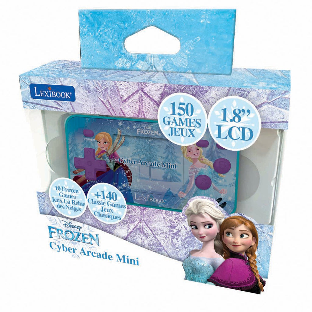 Console de jeux portable La Reine des Neiges Cyber Arcade® Pocket - écran couleur 1.8'' (4,5 cm) 150 jeux dont 10 jeux La Reine des Neiges exclusifs