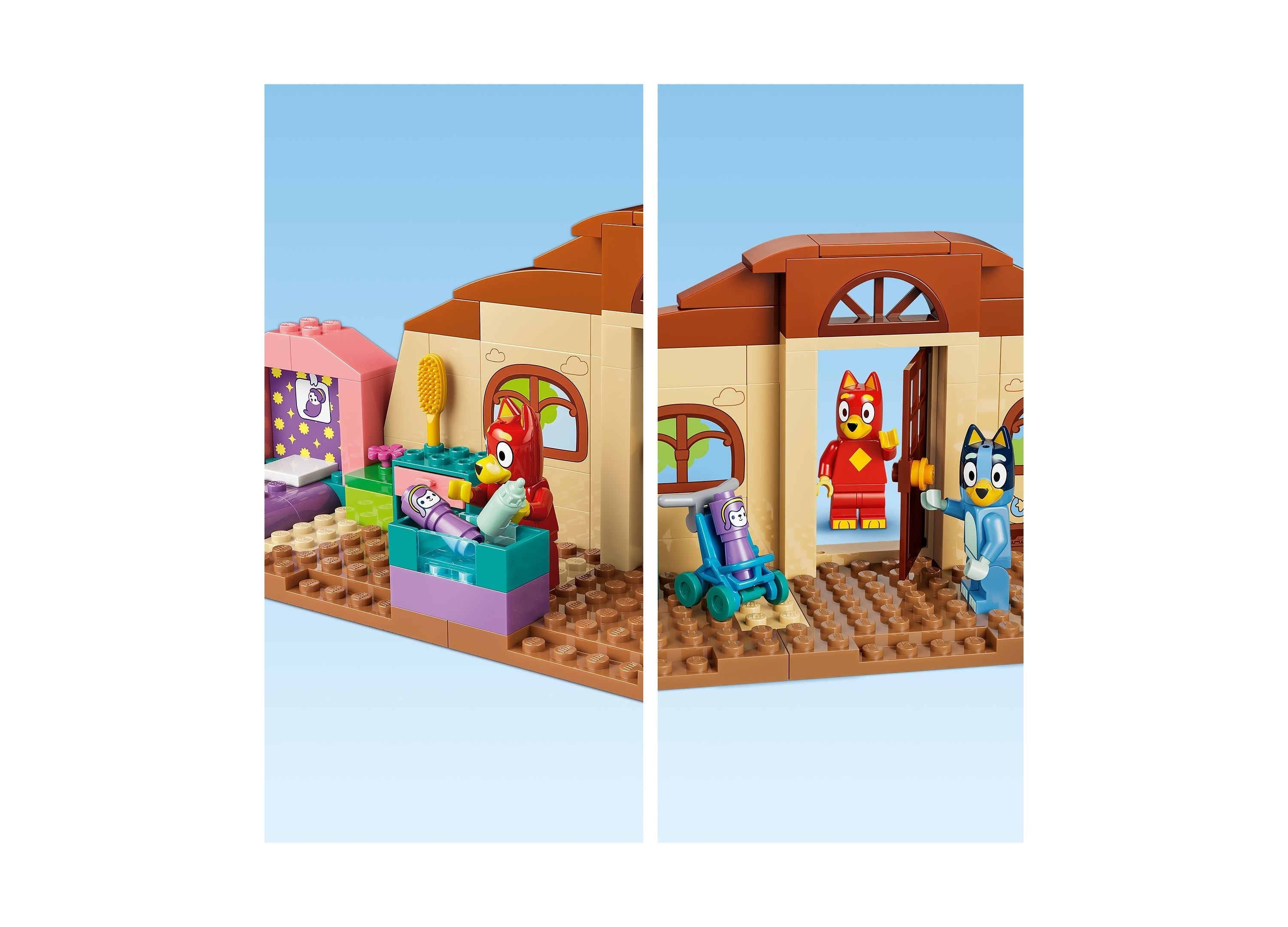 LEGO Bluey School With Rusty And Bluey 106-Piece Building Set