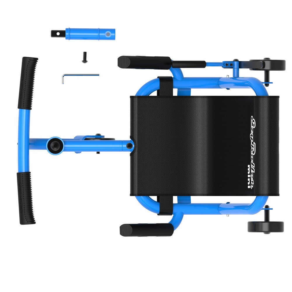 EzyRoller Mini - Blue - Ride-On Scooter for Toddlers & Kids, Ages 2-4, 66 lbs Capacity