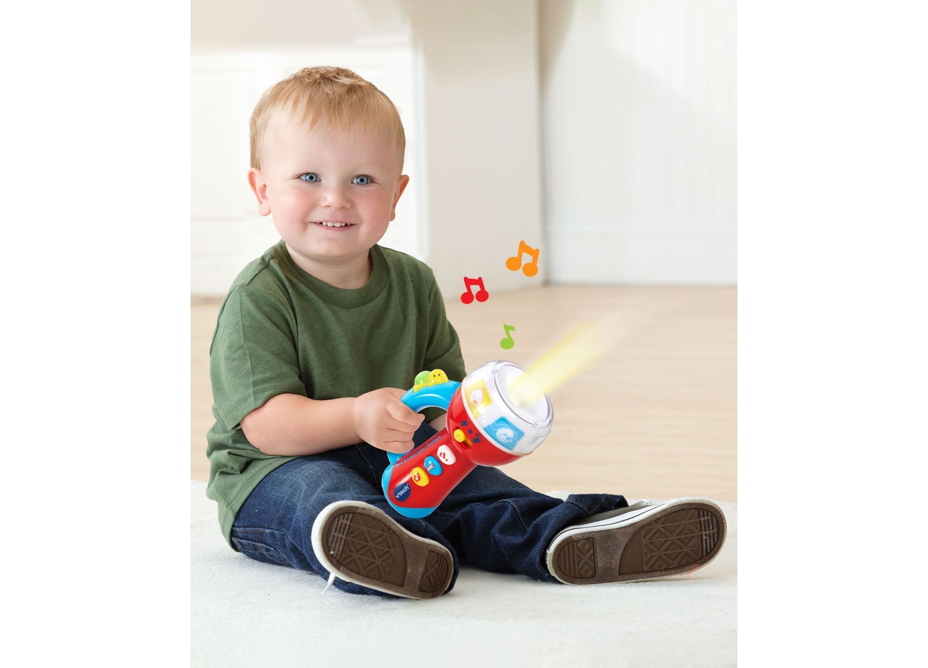 VTech Musical Learning 3-Piece Set - Flashlight, Tambourine and Camera