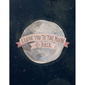 Oopsy Daisys I Love You To The Moon Children's Board Book