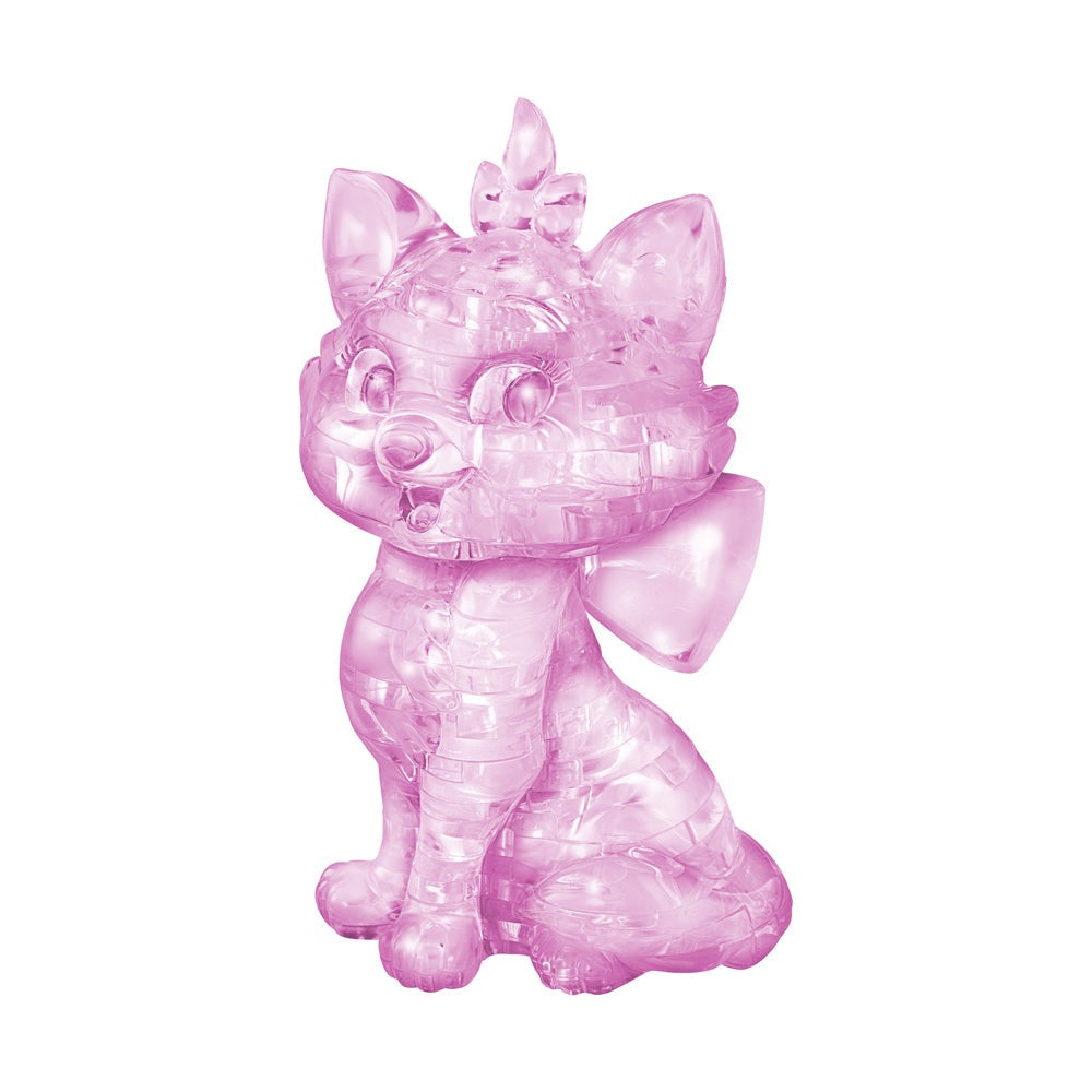 Disney Marie 3D Crystal Puzzle - Pink, 45 Pieces
