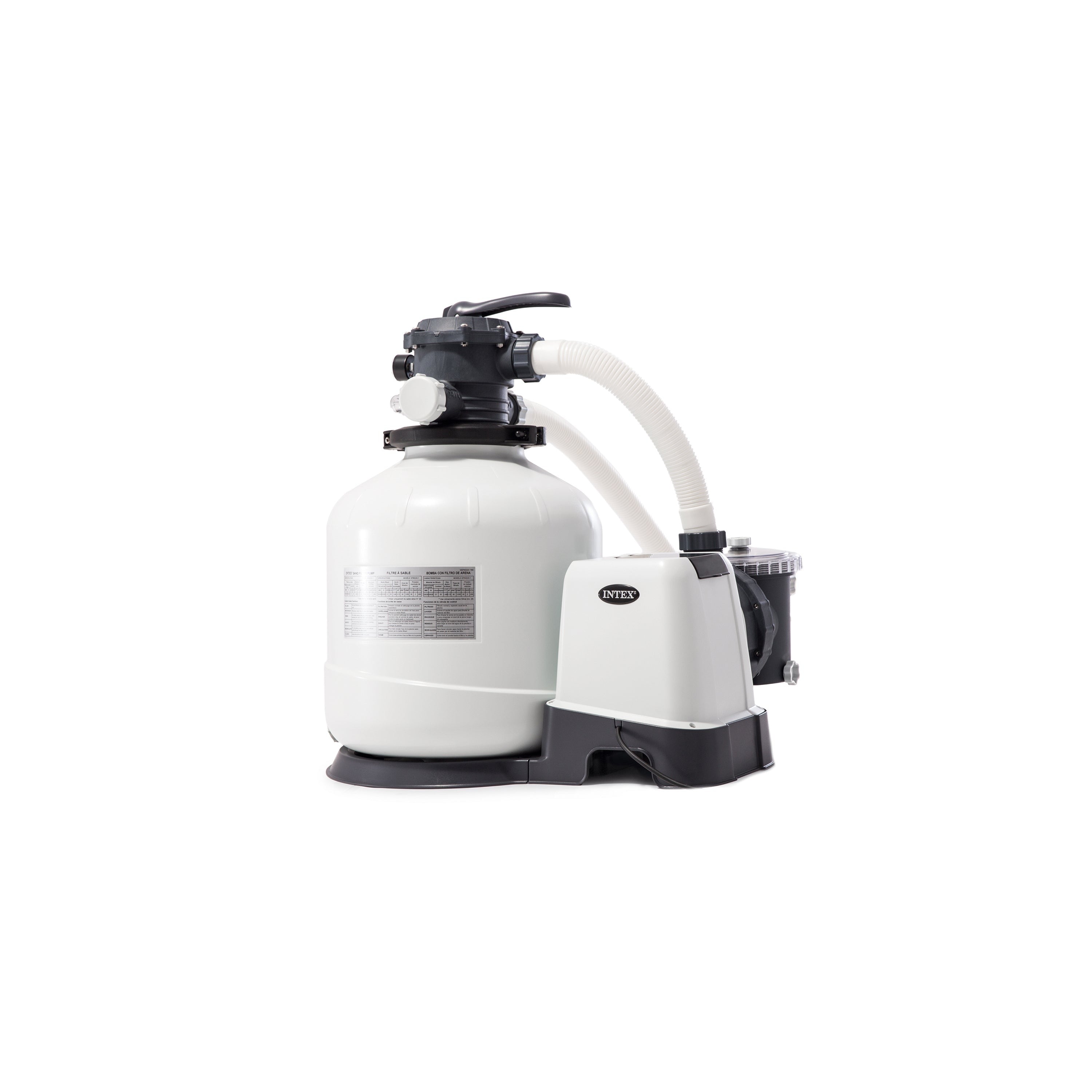 3000 GPH Sand Filter Pump With Timer And GFCI For Above Ground Pools
