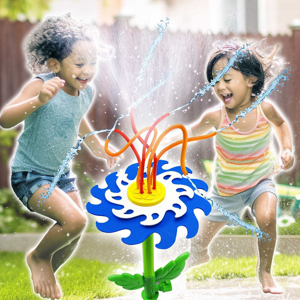 Lanard Whip Splash Sprinkler With Flexible Whipping Water Hoses