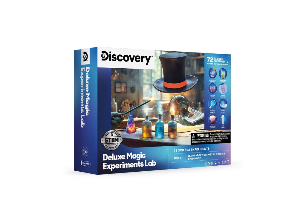 Discovery Kids Mind-Blowing Magic Experiments Lab Kit With 30 Science Activities