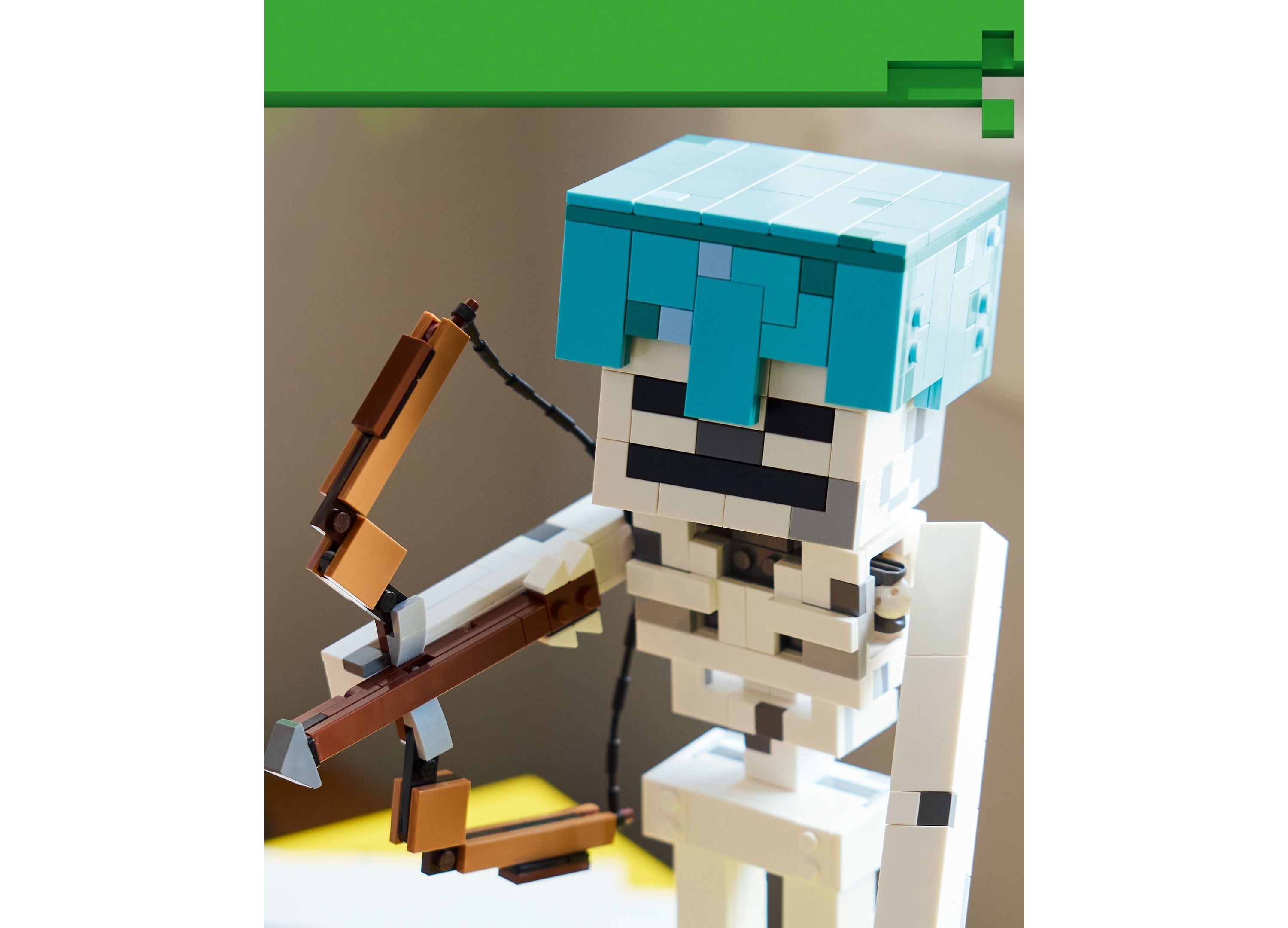 LEGO Minecraft The Skeleton 502-Piece Building Set