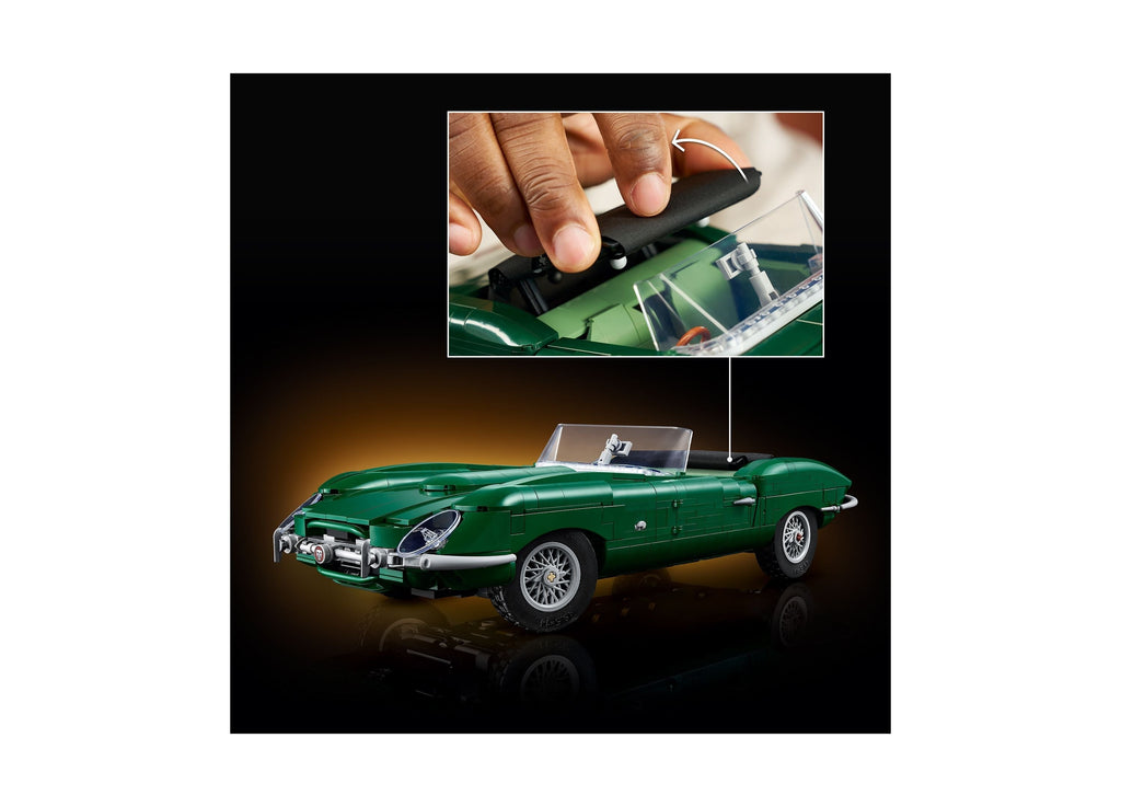 LEGO Icons Jaguar E-Type 1,673-Piece Building Set