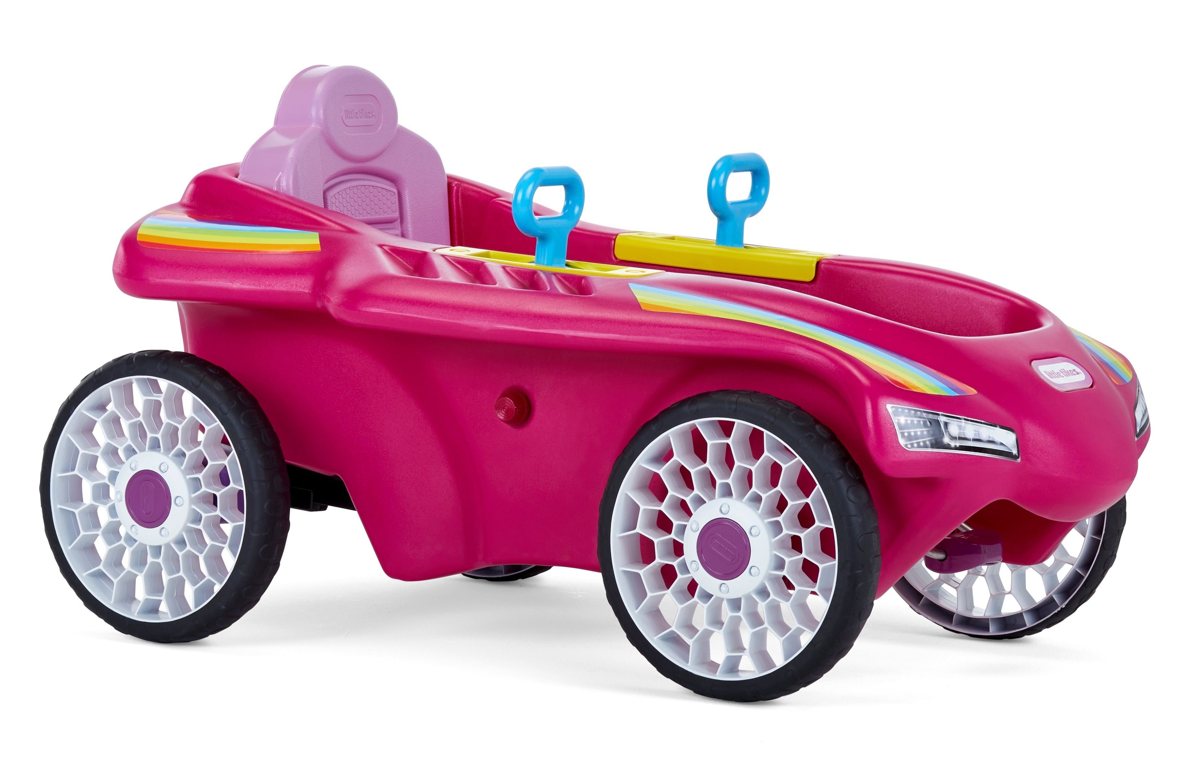 Jett Car Racer Pink - Kid-Powered Outdoor Pedal Vehicle