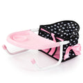 Bayer Design Dolls Table Seat Accessory in Black, Pink, Hearts for Dolls Up to 18"