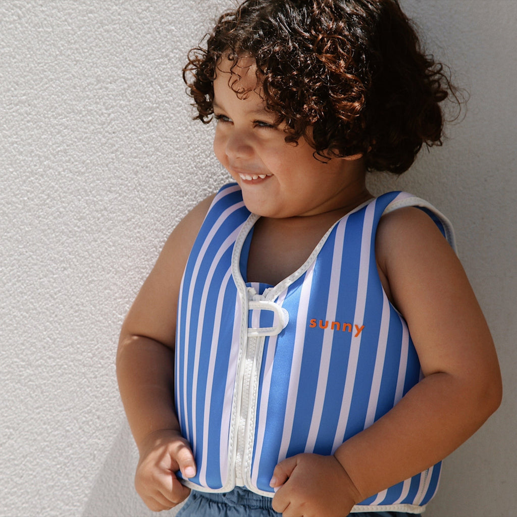 Sunnylife Tino The Tiger Float Vest With Anti-Rise Safety Strap