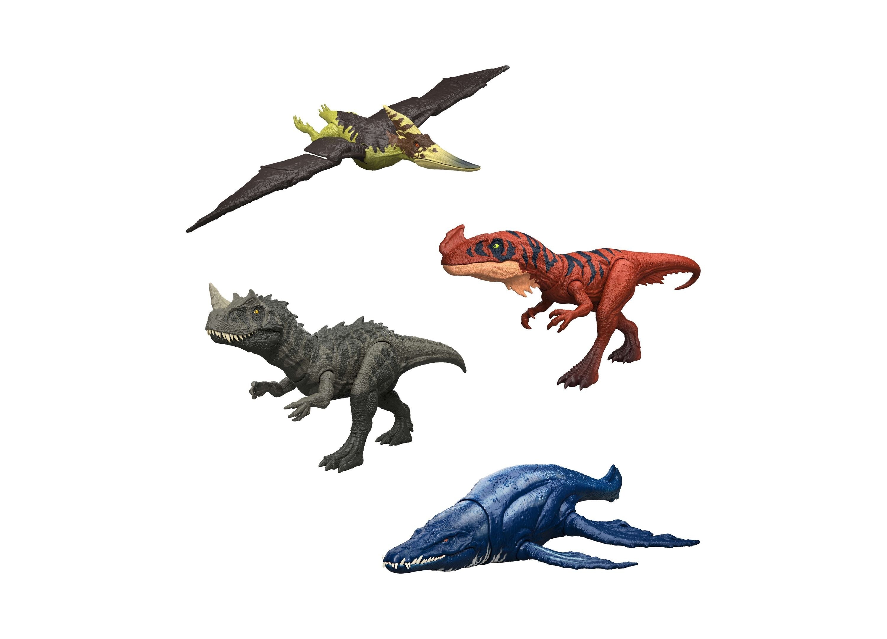 Jurassic World Wild Roar Afrovenator Dinosaur Figure with Lights & Sounds