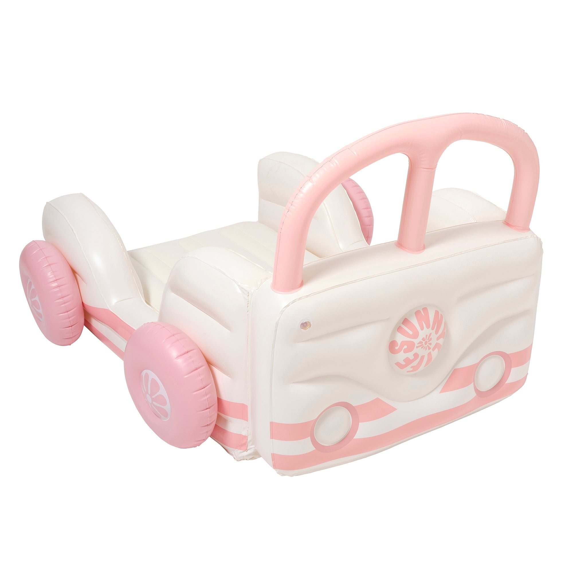 Sunnylife Kids Candy Pink Summer Van Inflatable Sleepover Bed