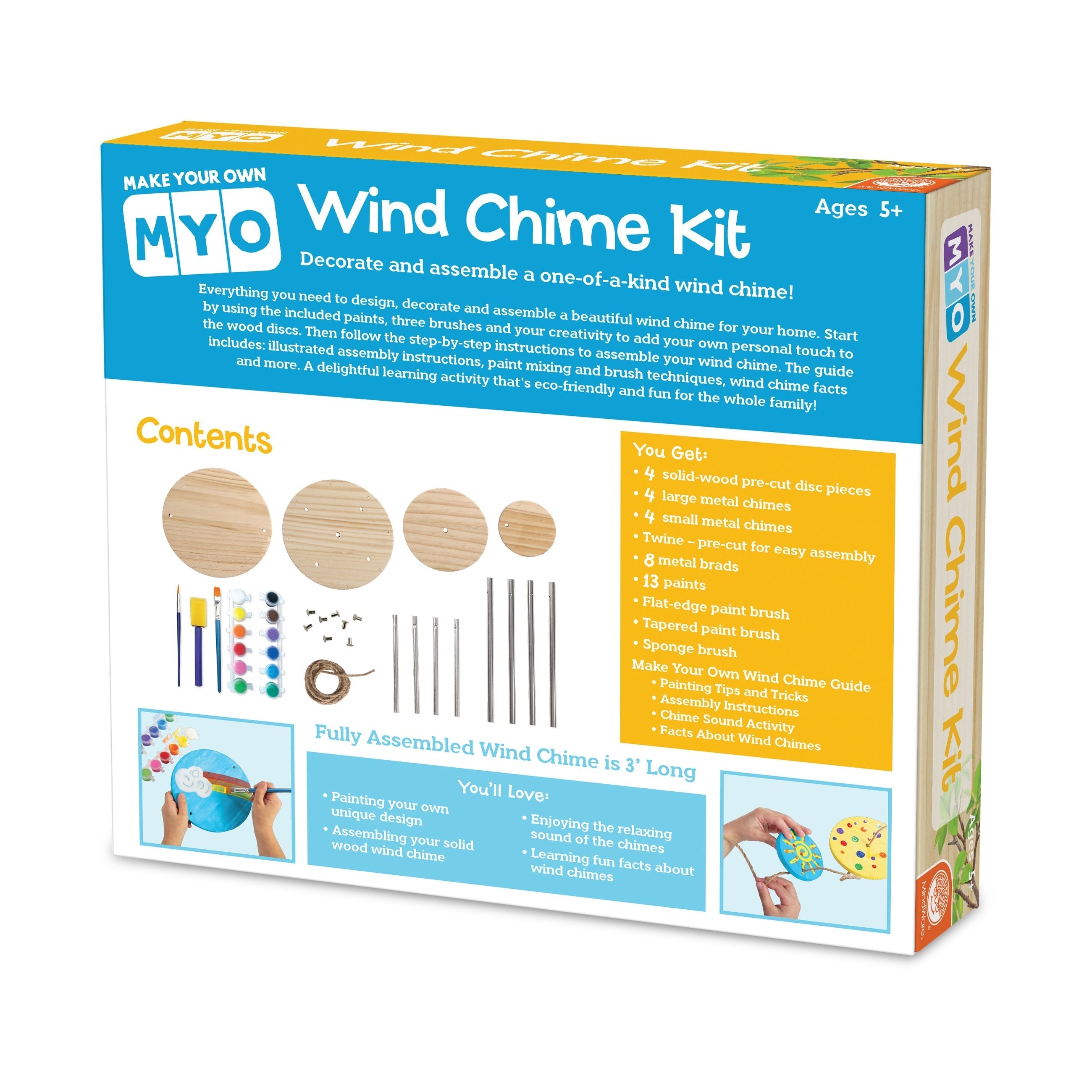 Creative Explorer DIY Wind Chime Crafting Kit - Complete Set