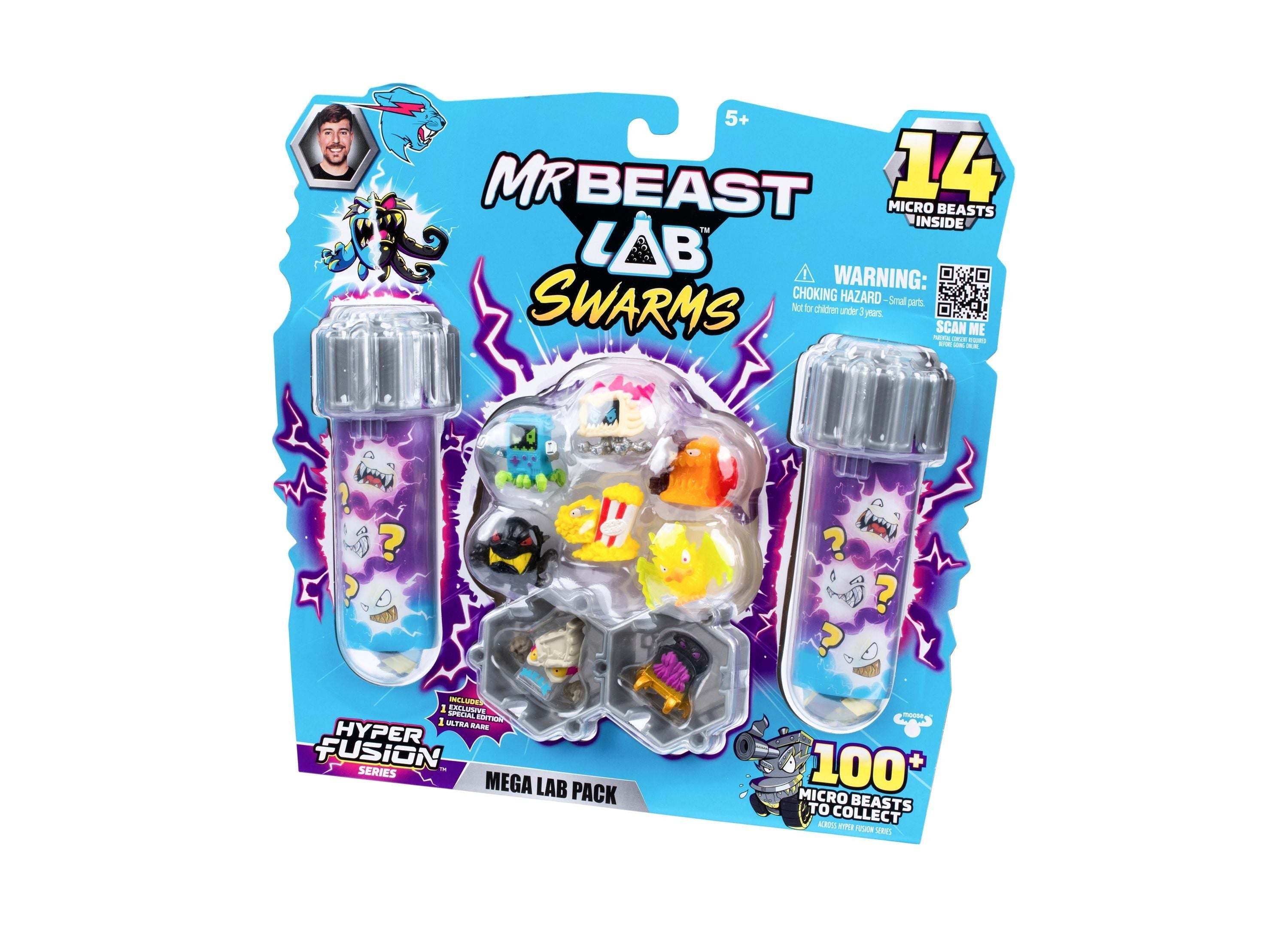 Mr Beast Lab Hyper Fusion Swarms 14-Pack Mega Lab S3 Collectibles