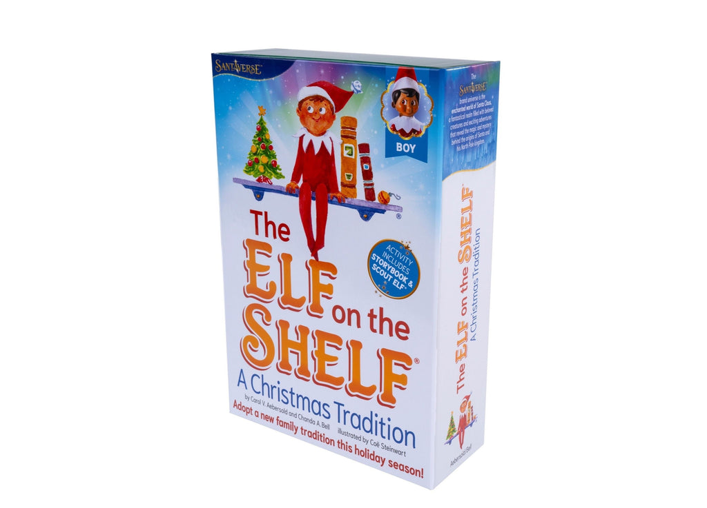 Elf on the Shelf A Christmas Tradition Brown-Eyed Boy Scout Elf