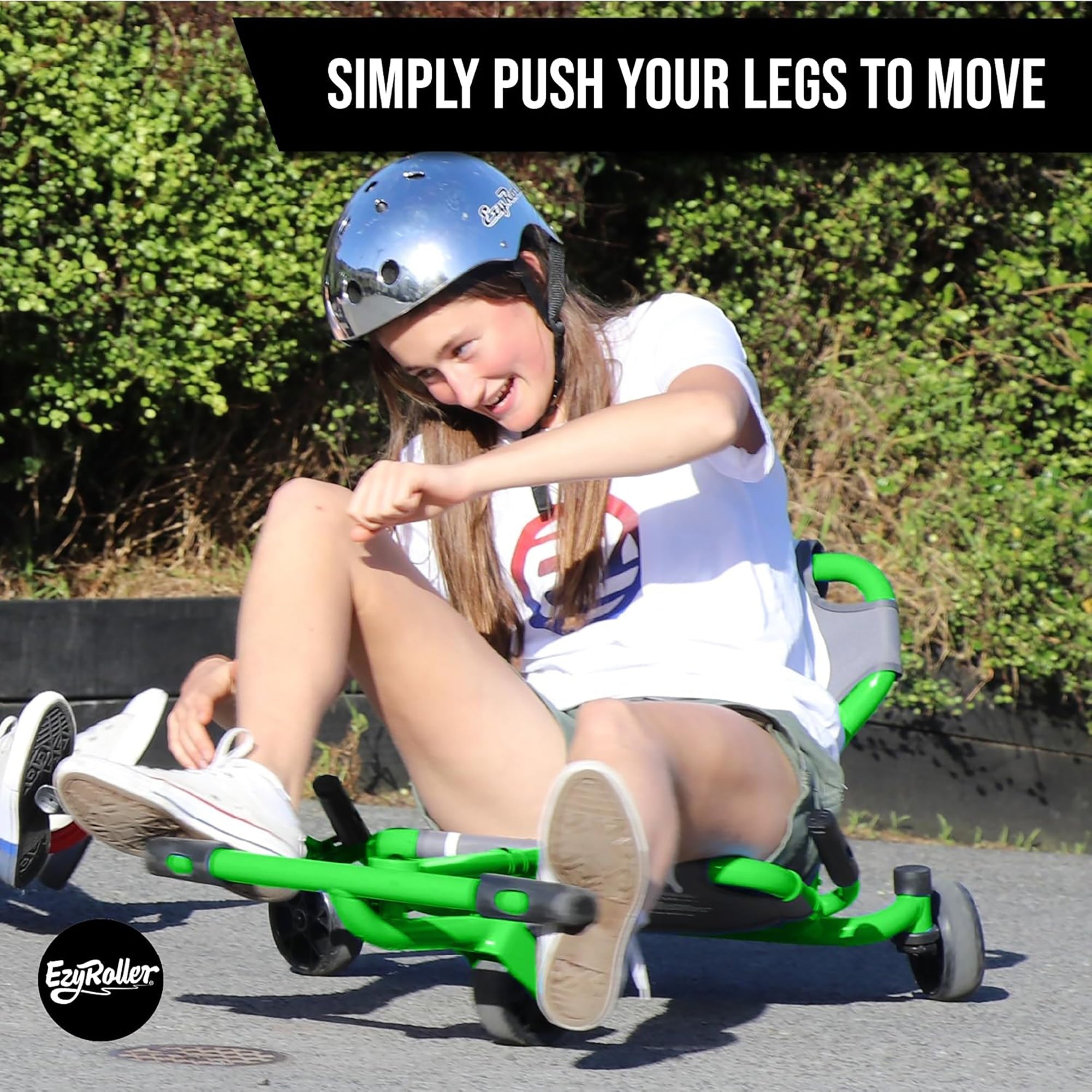 EzyRoller Drifter Pro X Pedal-Free Ride-On With Drifting Mechanism And Hand Brakes