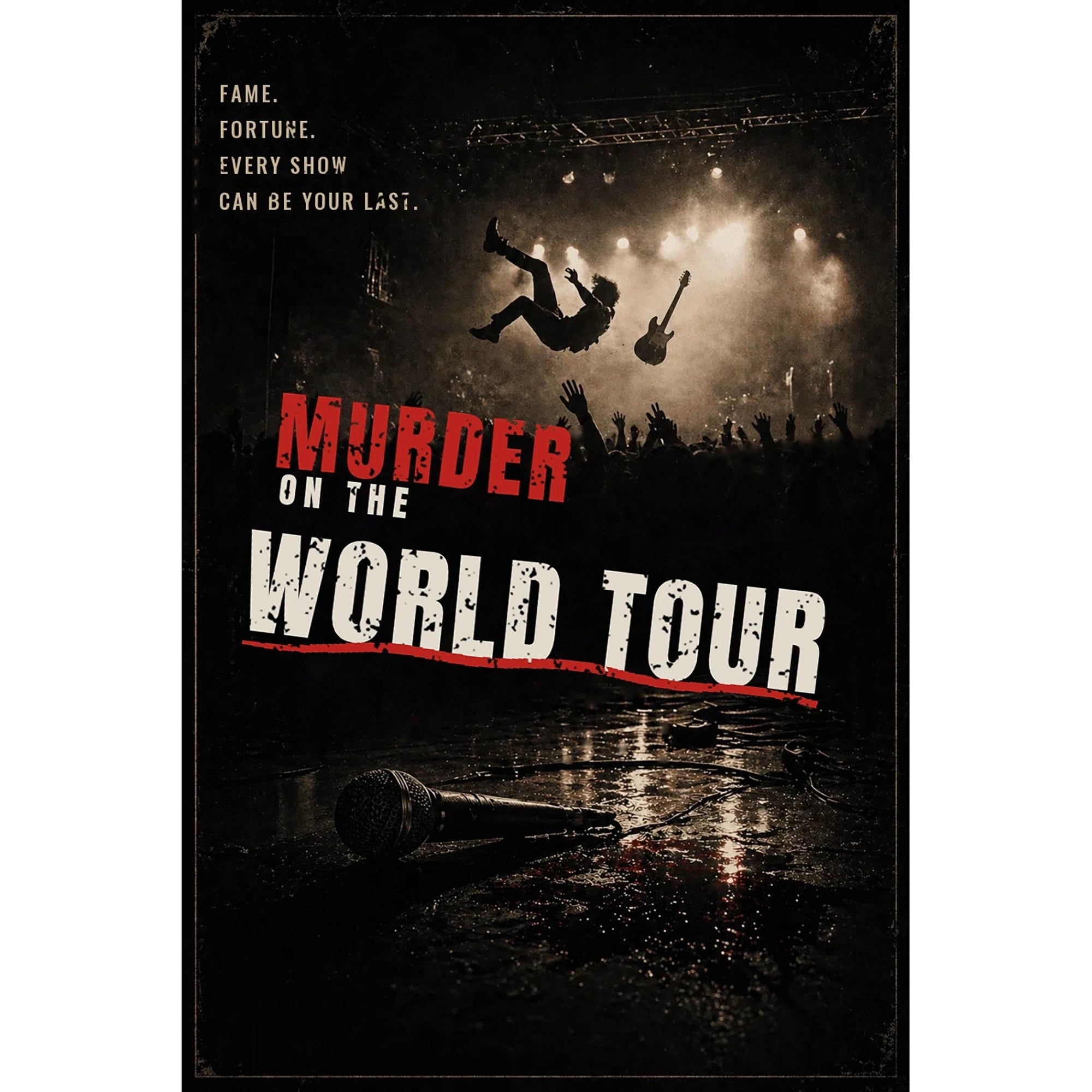 Detective For A Day: Murder On The World Tour Interactive Mystery Party Game