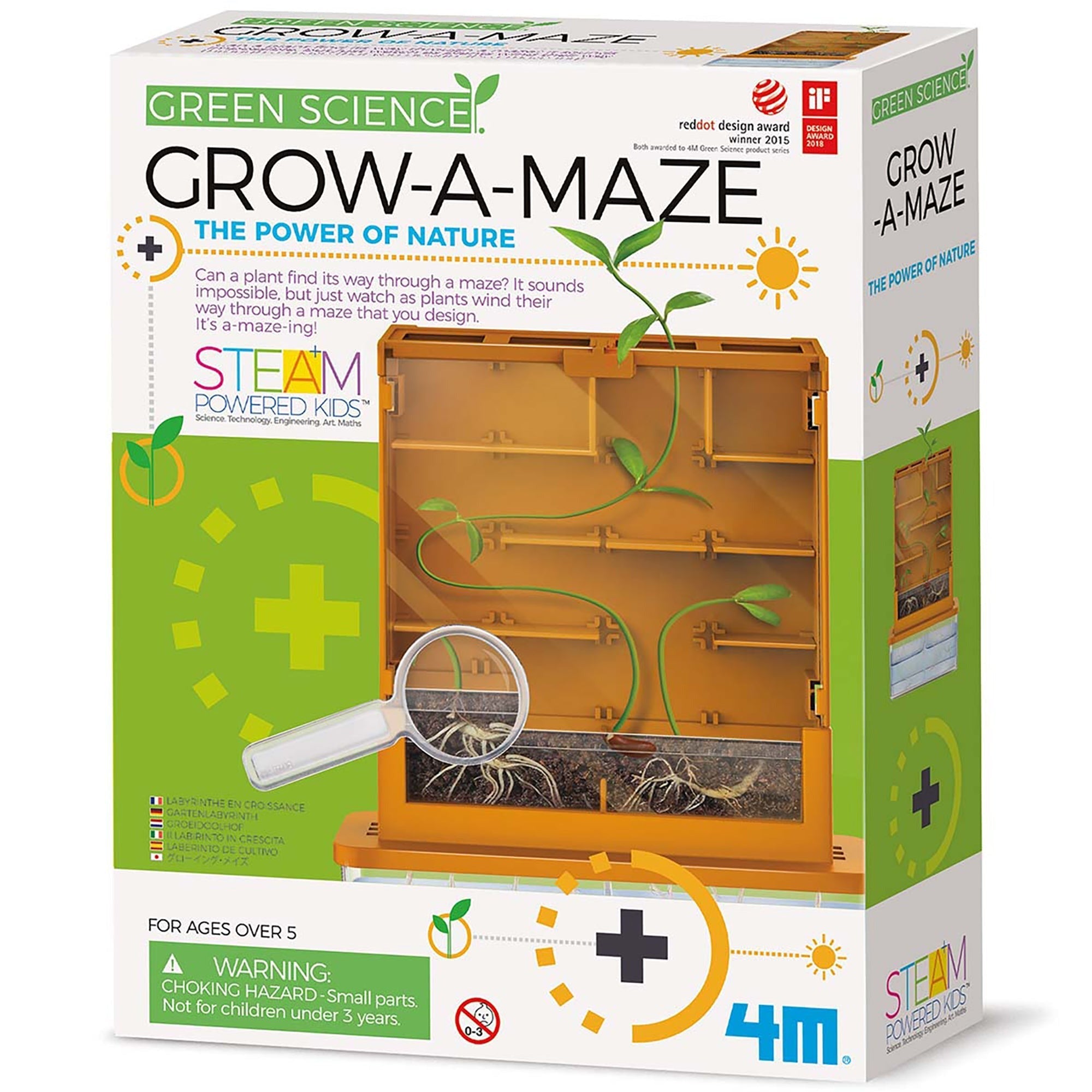Green Science Grow-A-Maze Plant Biology Experiment Kit