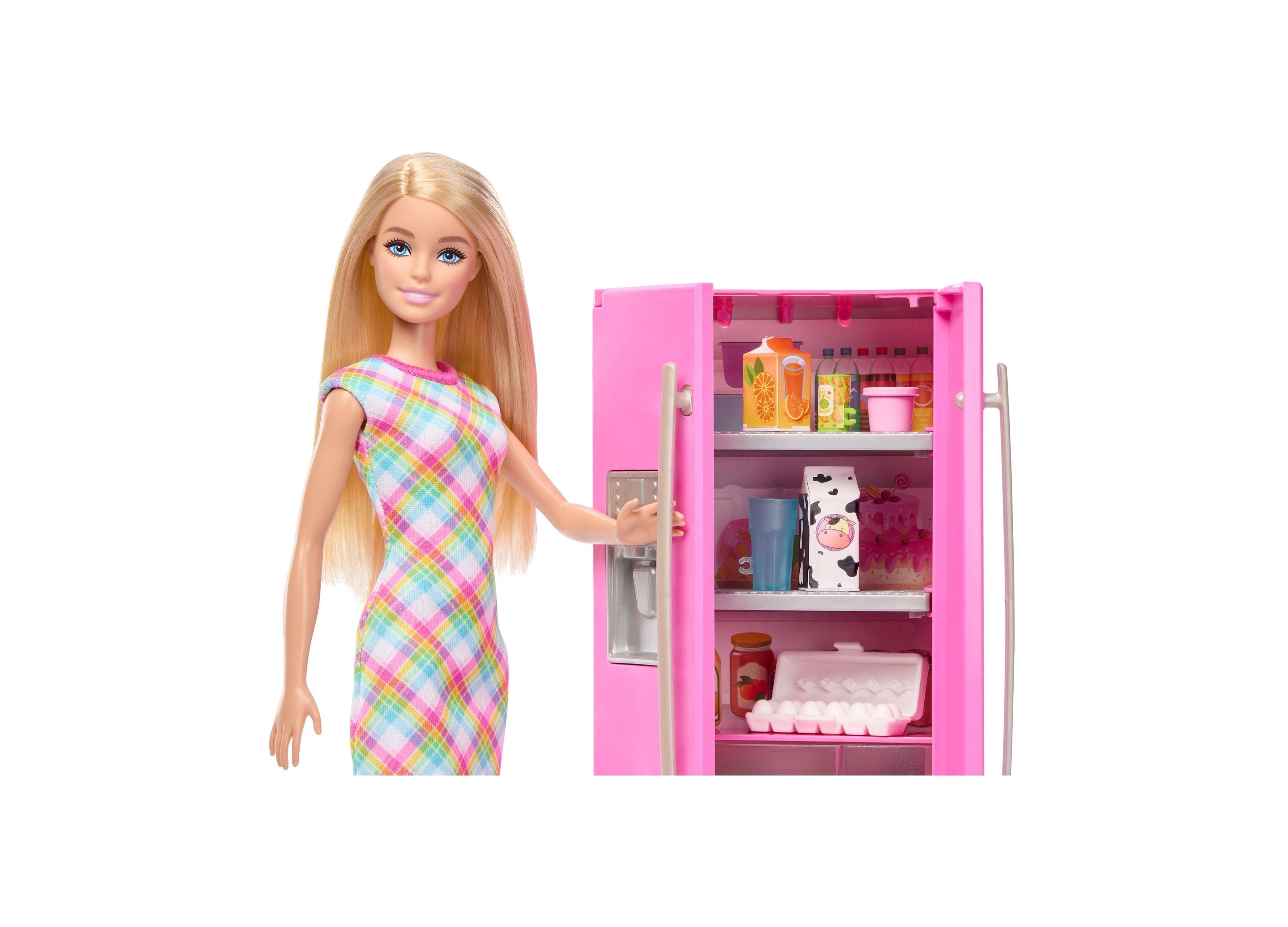 Barbie Deluxe Kitchen Playset with Doll - Blonde Bun