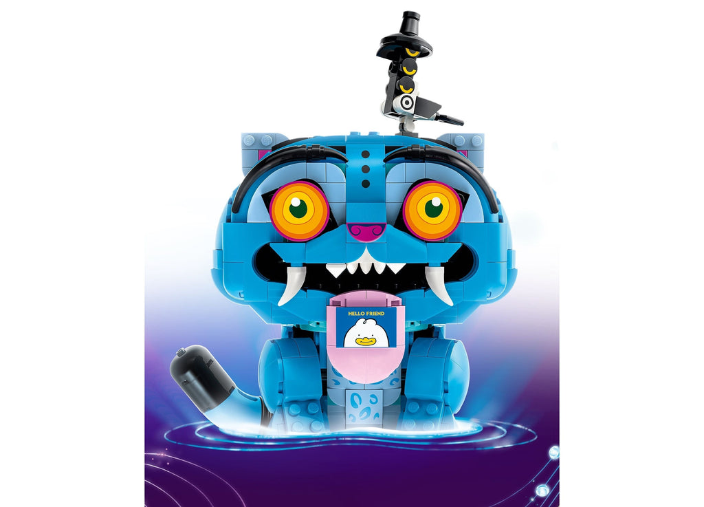 LEGO KPop Demon Hunters Derpy Tiger And Sussie Bird 825-Piece Building Set
