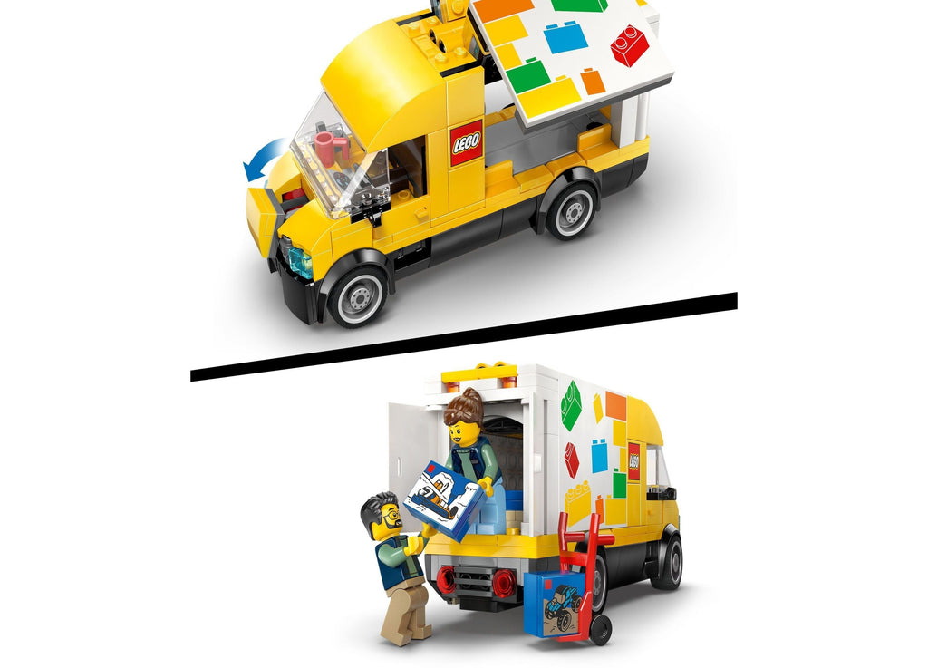 LEGO City Iconic Delivery Van Building Set 276 Pieces - 60500