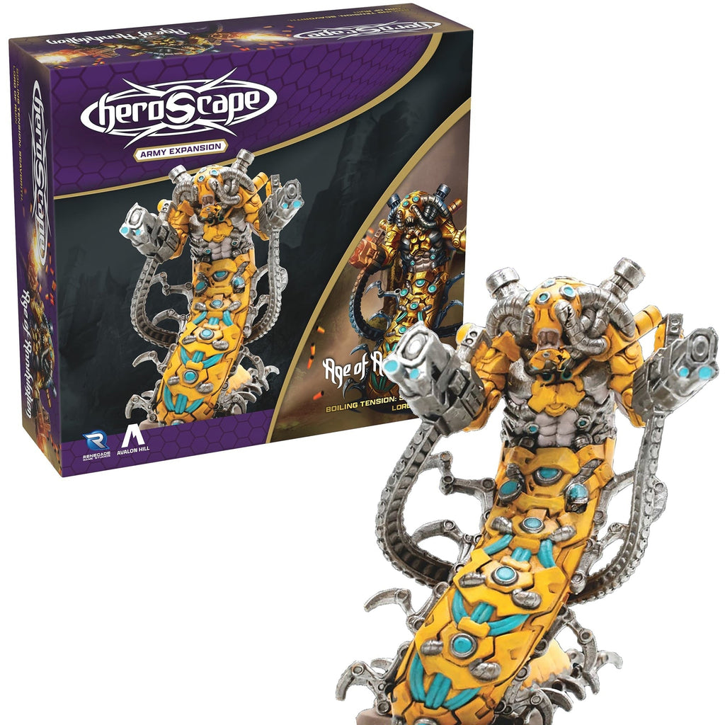 Heroscape Scavorith Lord Of Ruin Army Expansion Miniature Figure With Army Card