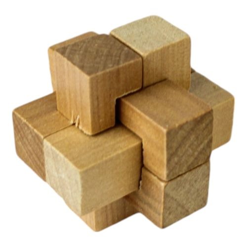 Classic Wooden MindBenders 6-Pack Puzzle Set - Intricate Brain Teasers