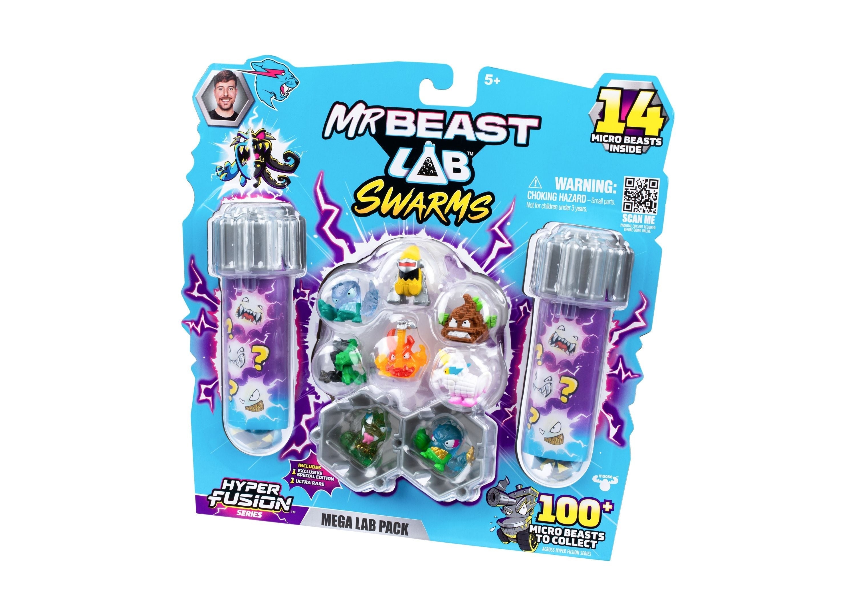 Mr Beast Lab Hyper Fusion Swarms 14-Pack Mega Lab S3 Collectibles
