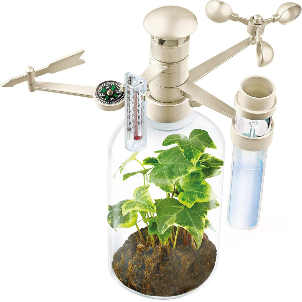 Green Science Weather Station Kit With Terrarium Experiment