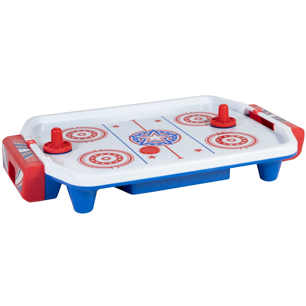 Classic Retro Arcade Air Hockey Table Game - Electronic Two-Player Action
