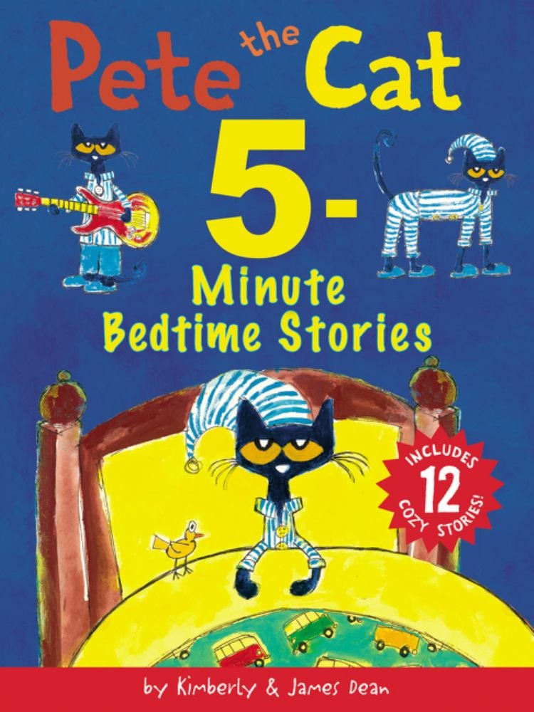 Pete the Cat 192-Page Hardcover Collection - 5-Minute Stories