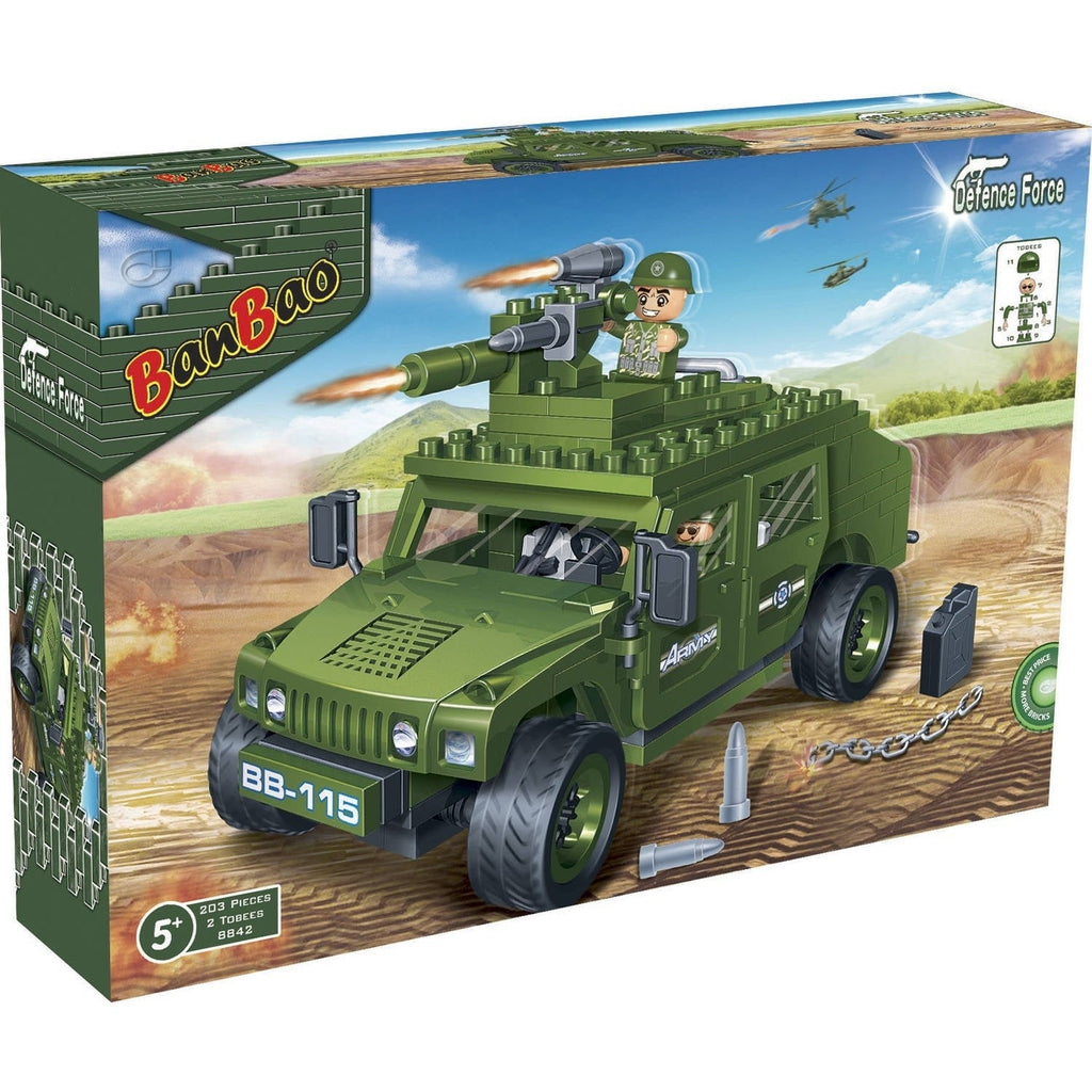 BanBao Hum Vee Adventure Building Set - 202 Pieces