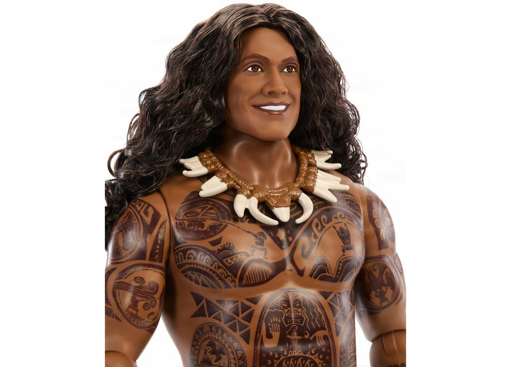 Disney Princess Maui Fashion Doll Set, Live-Action Movie Inspired, Removable Outfits with 4 Accessories