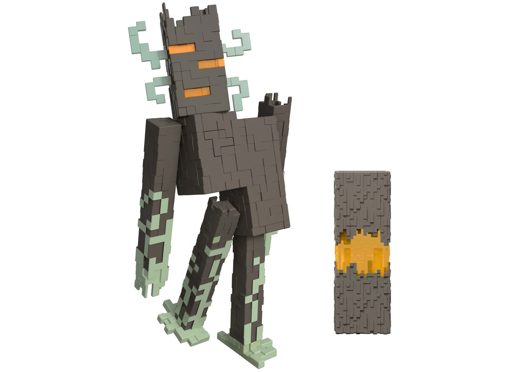 Minecraft The Creaking 8-Inch Action Figure With Interactive Lights, Sounds & Accessory