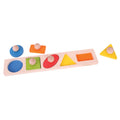 Bigjigs Toys 5-Piece Wooden Peg Shape Matching Puzzle