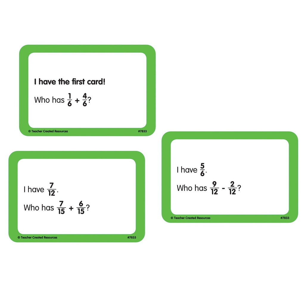 Teacher Created Resources Grade 4-5 I Have, Who Has Math Game