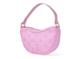 Journey Girls Fashionable Quilted Handbag with Monogram Scarf - Pastel Purple