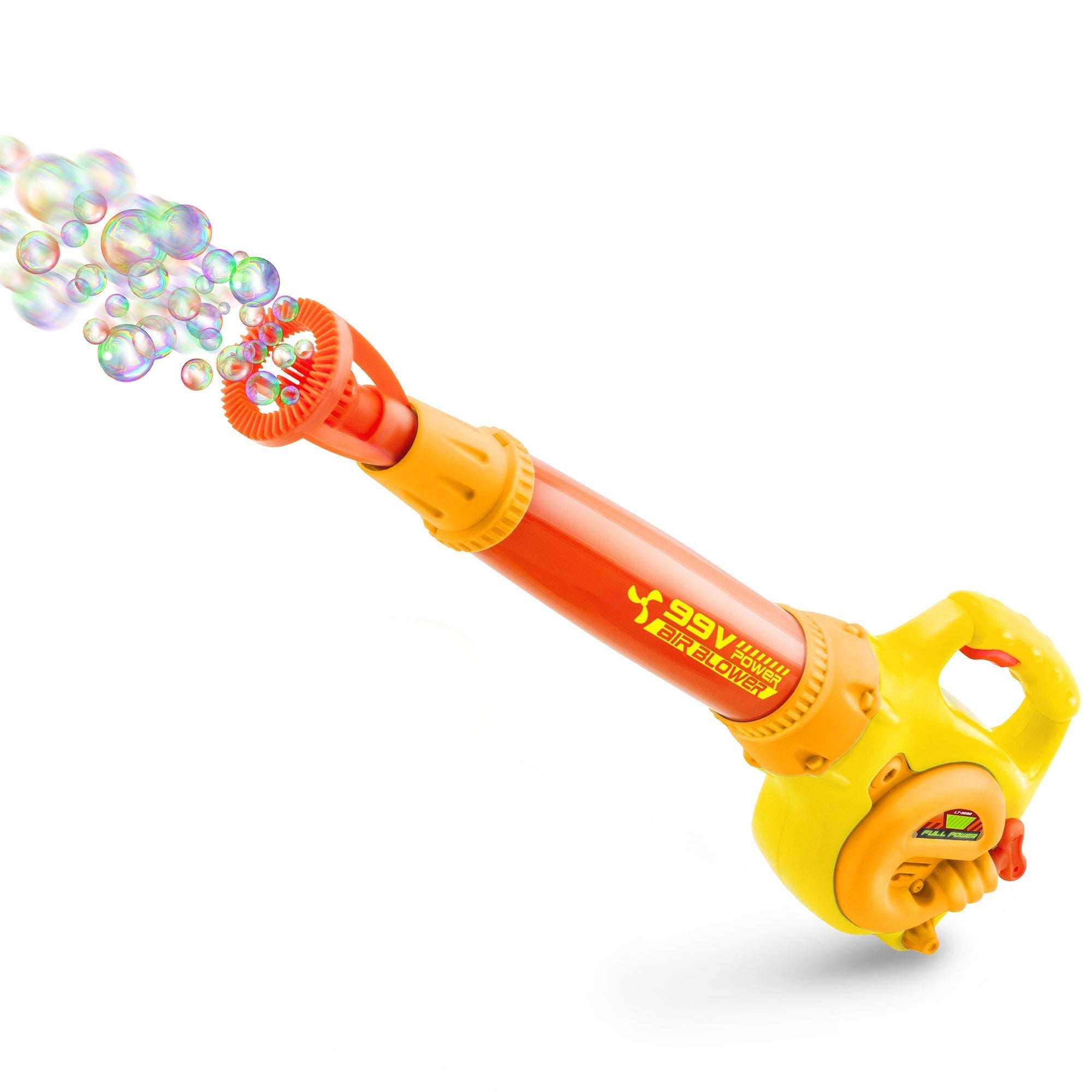 Air Bubbler Battery-Operated Bubble Blower With Interchangeable Wands